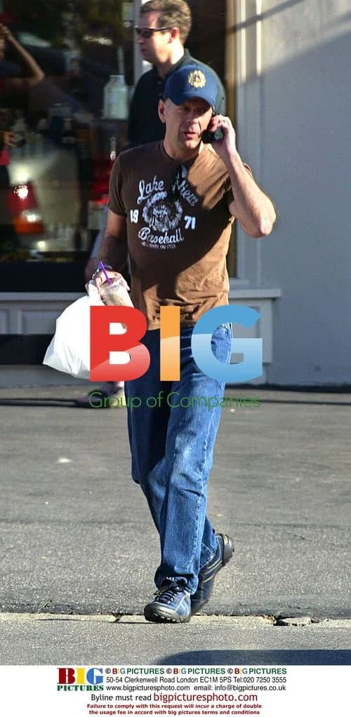 Bruce Willis on Lunch Date in Malibu