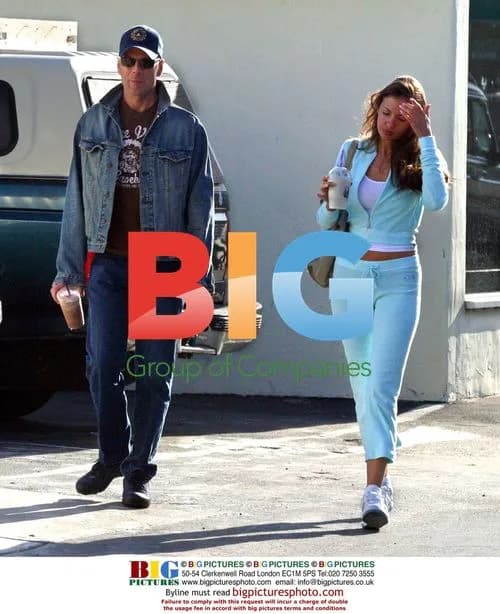 Bruce Willis out in Malibu with date