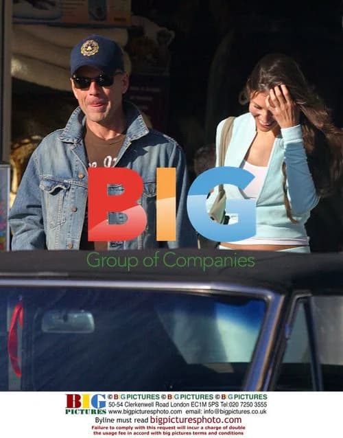 Bruce Willis out in Malibu with date