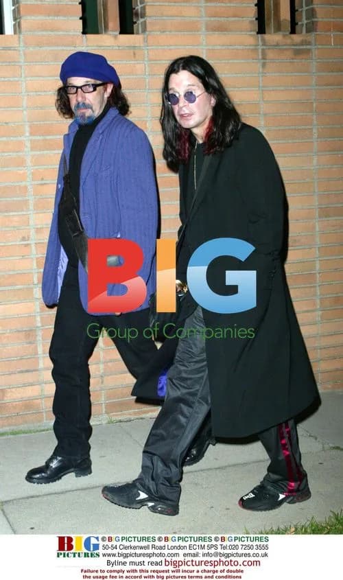 Ozzy Osbourne and Toni Iommi Attend AA Meeting