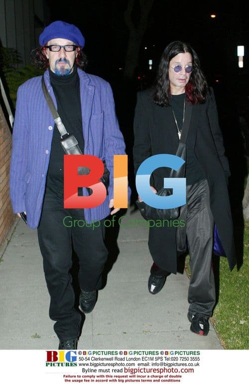 Ozzy Osbourne and Toni Iommi Attend AA Meeting