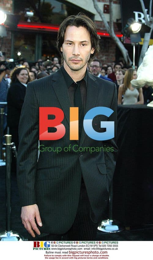 Keanu Reeves at Matrix Reloaded Premiere