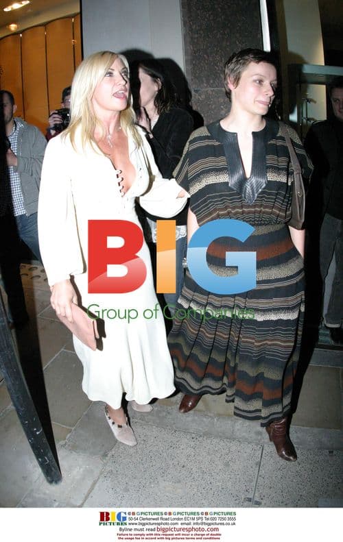 Meg Matthews and Samantha Morton at Alexander McQueen Store Launch