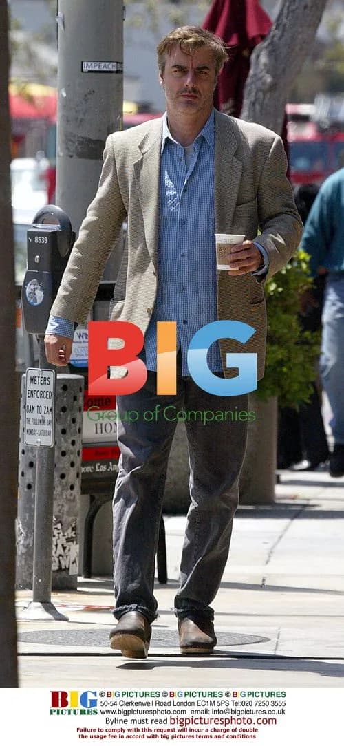 Chris Noth, 'Mr. Big' from 'Sex and the City', out to lunch