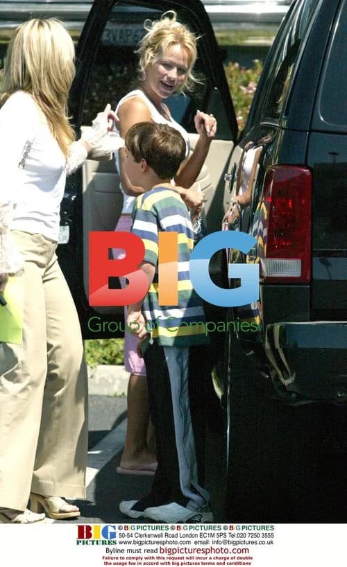 Pamela Anderson with son on Mother's Day