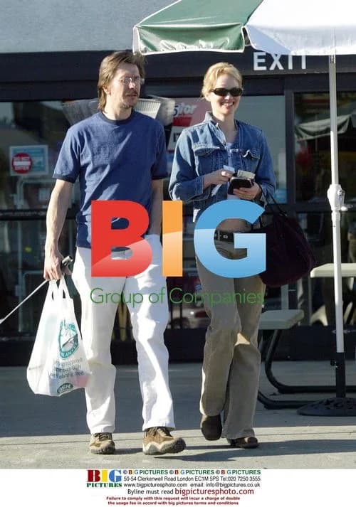 Gary Oldman out with girlfriend Stella Marshal