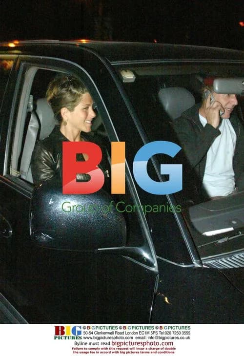 Jennifer Aniston Leaves Salon, Dines with Friend