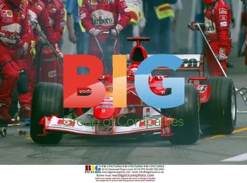 Michael Schumacher Pit Stop at Austrian Grand Prix