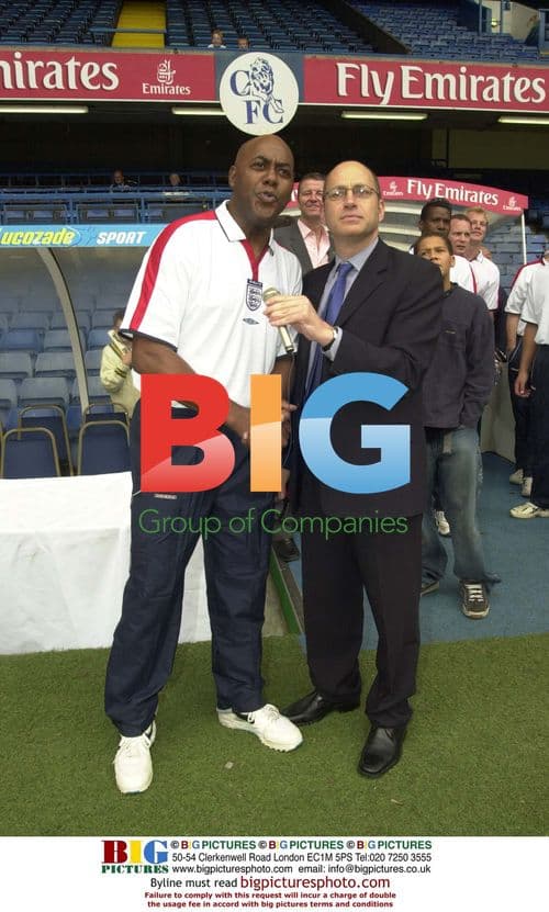 Alec Stewart Cricket Match at Stamford Bridge
