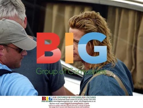 Brad Pitt on Set of 'Troy' in Malta