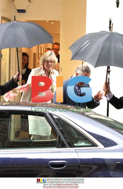 Prince Charles and Camilla at Red Furn Gallery