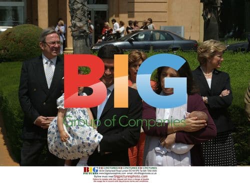 Princess Alexia and Family Leave Hospital