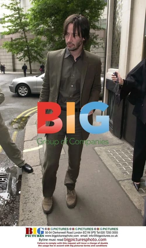 Keanu Reeves at The Ivy in London