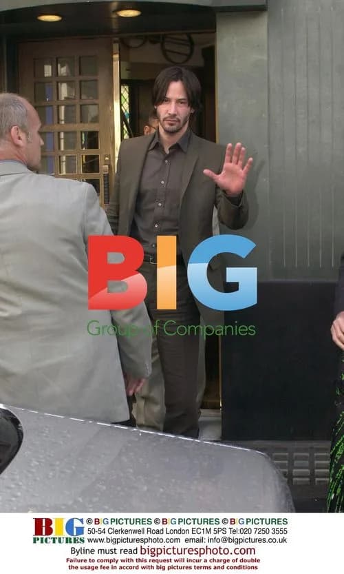 Keanu Reeves at The Ivy in London