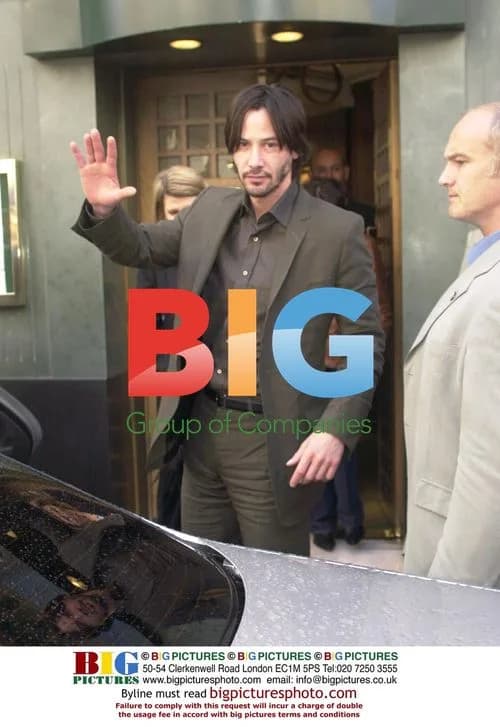 Keanu Reeves at The Ivy in London