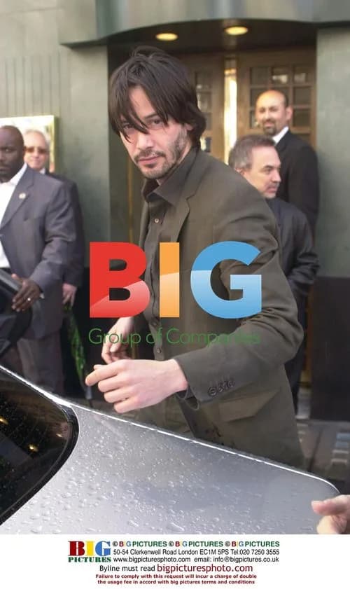 Keanu Reeves at The Ivy in London