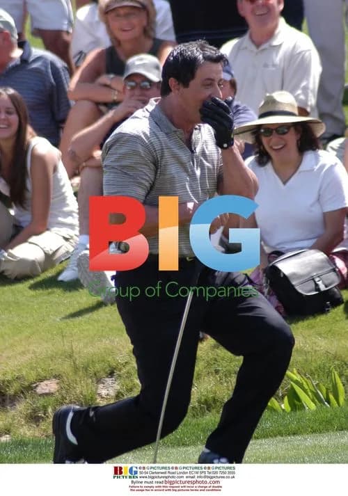 Sylvester Stallone at Celebrity Golf Tournament