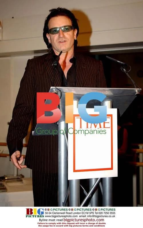 Bono Gives Speech at TIME Europe's Hero Awards