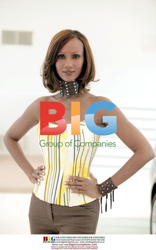 Model Iman Promotes BMW at Cannes Hilton