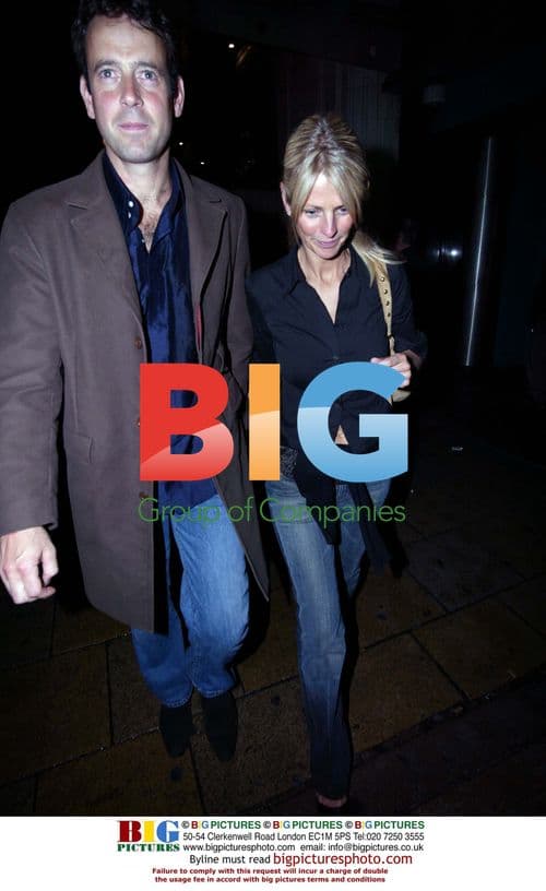 Ulrika Jonsson and Lance Gerrard-Wright Leaving London Club