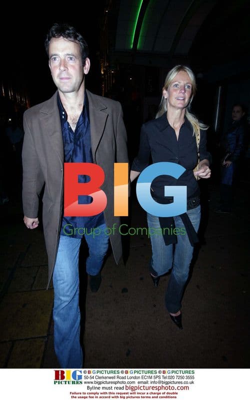 Ulrika Jonsson and Lance Gerrard-Wright Leaving London Club