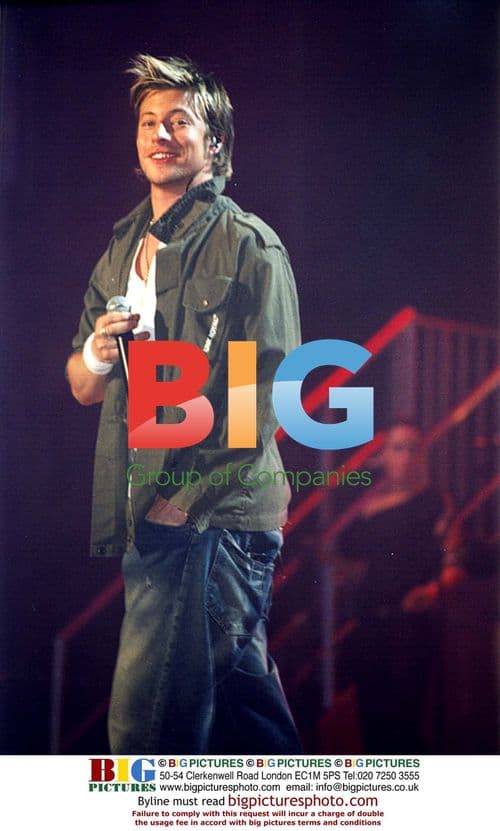 Boy Band 'Blue' at Pepsi Silver Clef