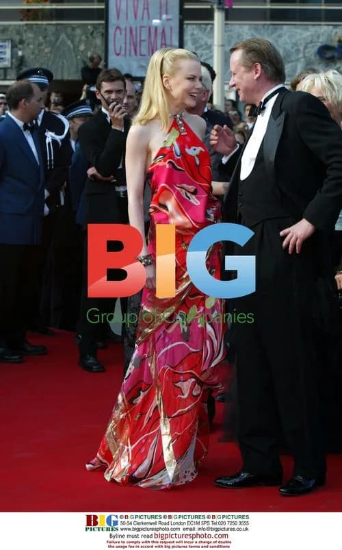 Nicole Kidman and Lars Von Trier at Cannes