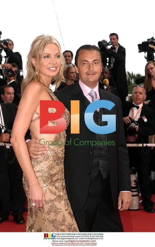 Henri Leconte and girlfriend at Cannes Film Festival