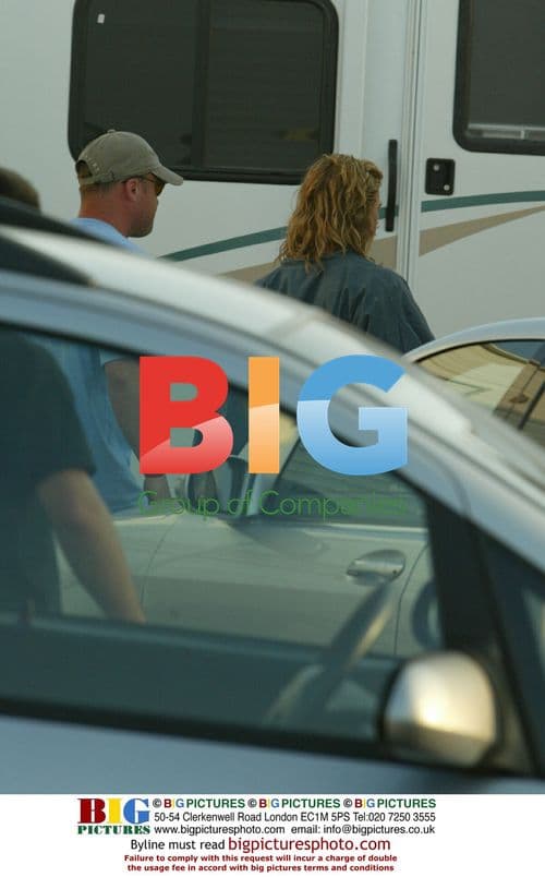 Brad Pitt on set of 'Troy' in Malta