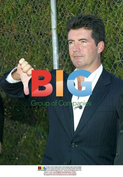 Simon Cowell at American Idol Season 2 Finale