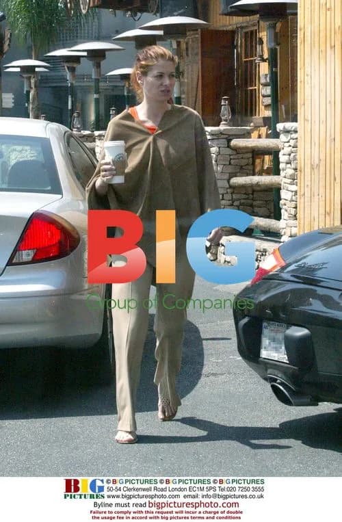 Debra Messing and husband Daniel Zellman shopping