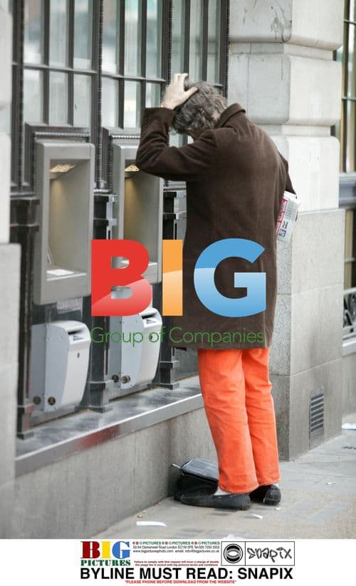Sir Bob Geldof at Cashpoint in London
