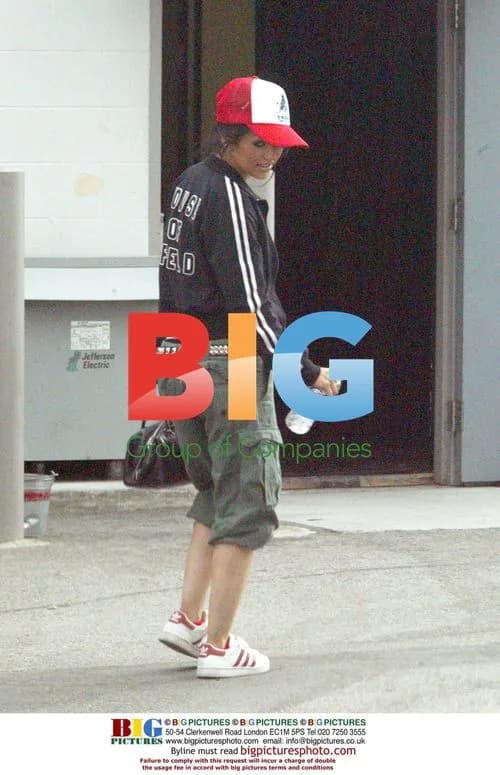 Christina Aguilera at Hollywood studio