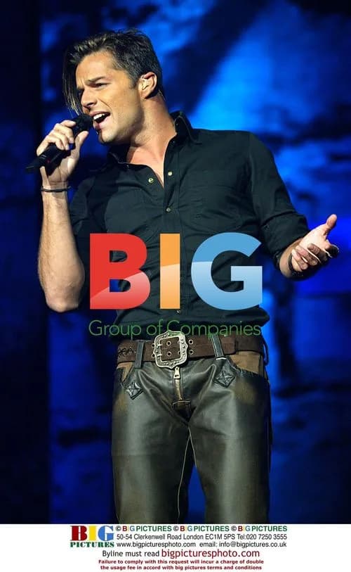 Ricky Martin Promoting New CD