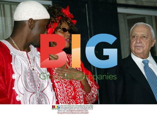 Whitney Houston and Bobby Brown Meet Israeli PM
