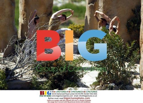 Brad Pitt and Garrett Hedlund on 'Troy' Set