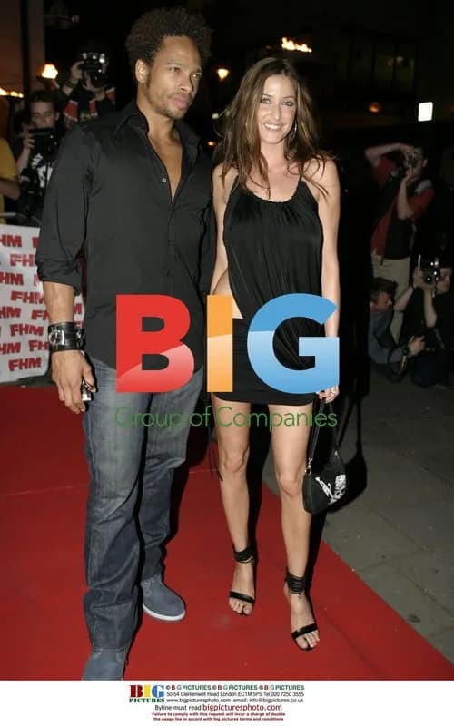 Gary Dourdan and Lisa Snowdon at FHM Party