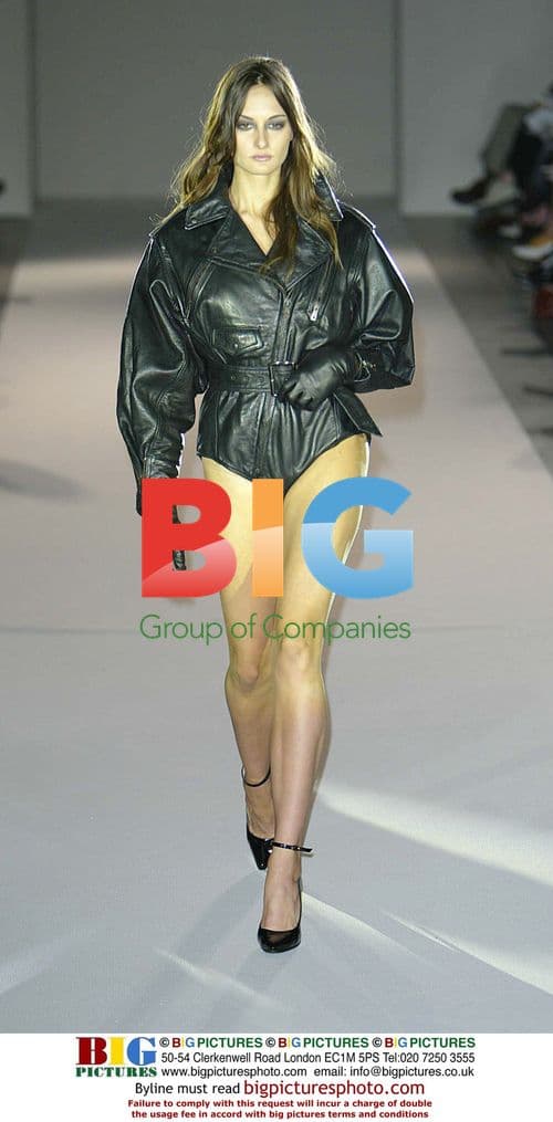 Models at V&A Gaultier Fashion Show