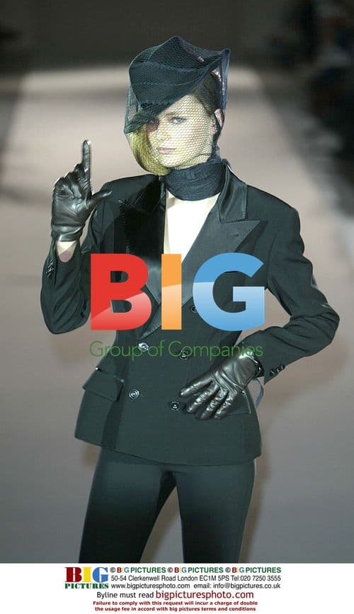 Models at V&A Museum Honoring Jean Paul Gaultier