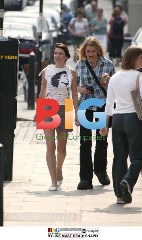 Sadie Frost out in North London