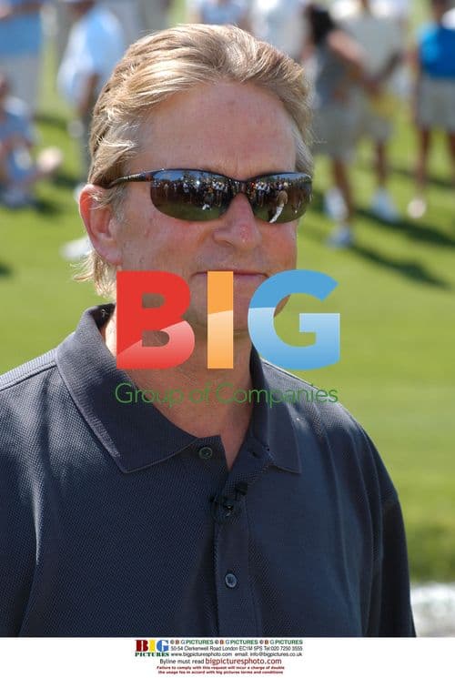 Michael Douglas at Celebrity Golf Tournament