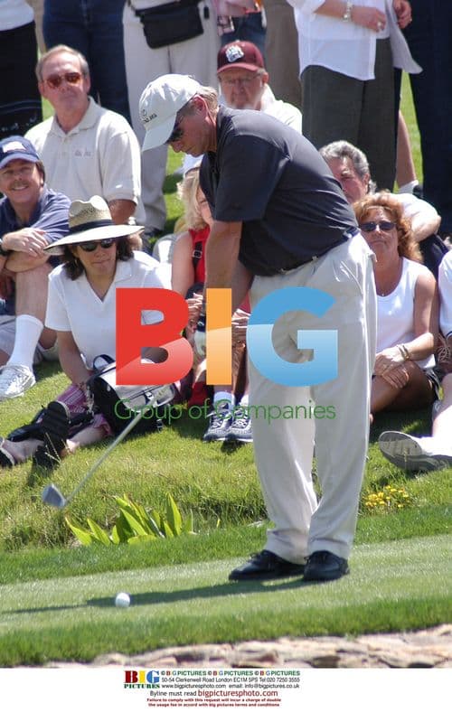 Michael Douglas at Celebrity Golf Tournament
