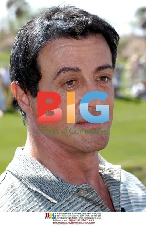 Sylvester Stallone at Celebrity Golf Tournament