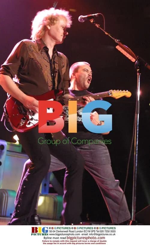 Jack Black of Tenacious D and James 'JY' Young of Styx Perform Live