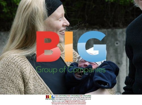 Bjrn Borg with Wife and Newborn