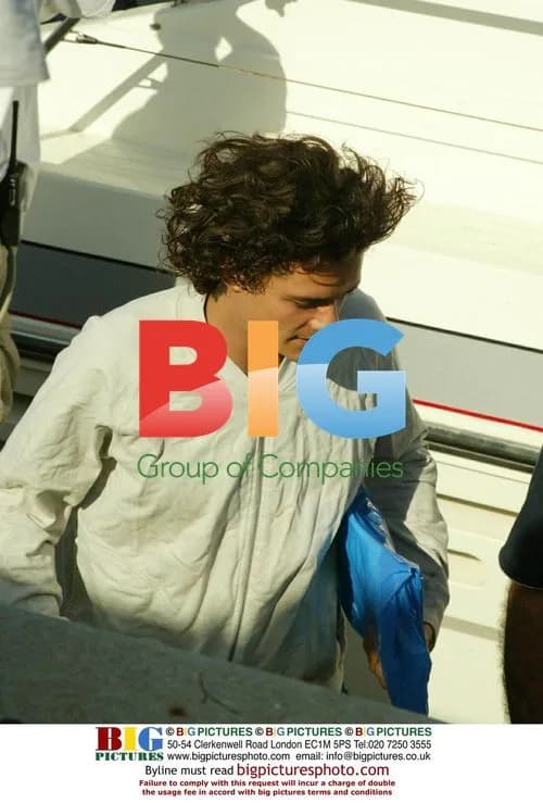 Orlando Bloom on Set of 'Troy' in Italy