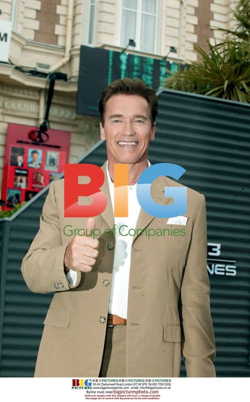 Arnold Schwarzenegger at Terminator 3 Cannes Launch