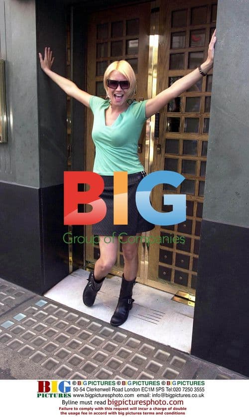 Denise Van Outen at The Ivy Restaurant