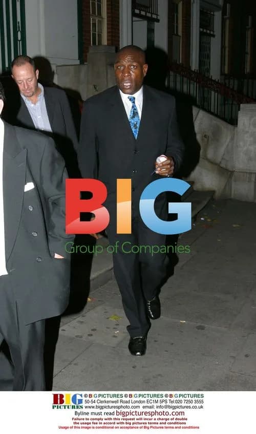 Frank Bruno at Boxing Event