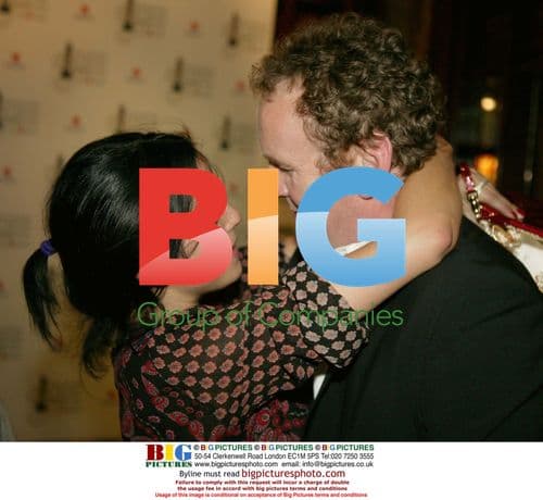 Andrea Corr and Colm Meaney at The Irish Film & Televsion Awards 2003